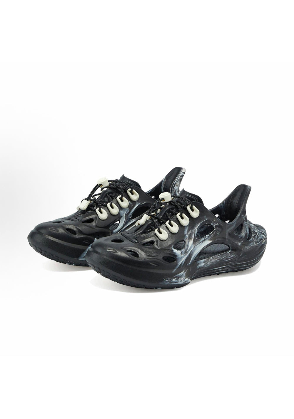 SUPERLIPPER丨Wave Foam Outdoor Sandals-Black Wave - PSYLOS 1, SUPERLIPPER丨Wave Foam Outdoor Sandals-Black Wave, Sandals, SUPERLIPPER, PSYLOS 1